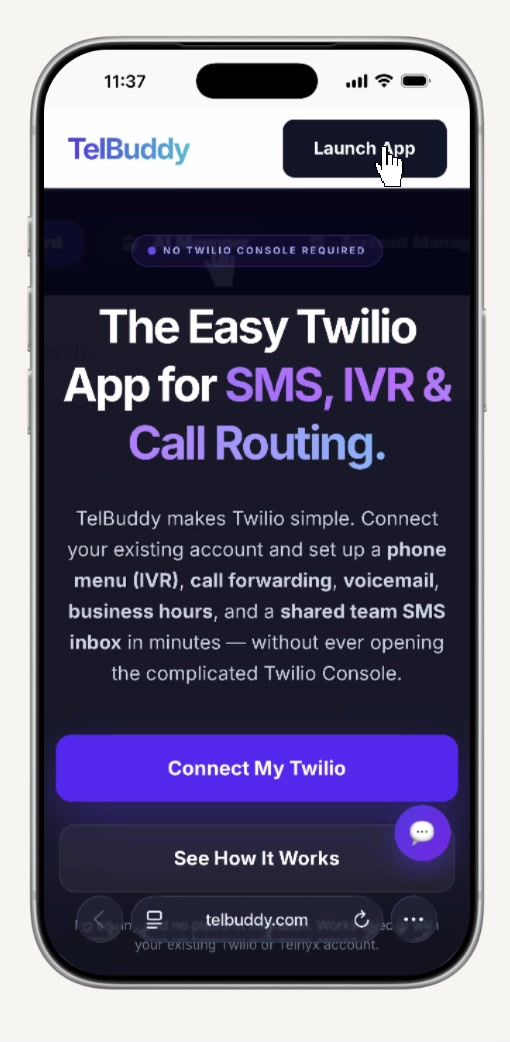 Tap Launch App
