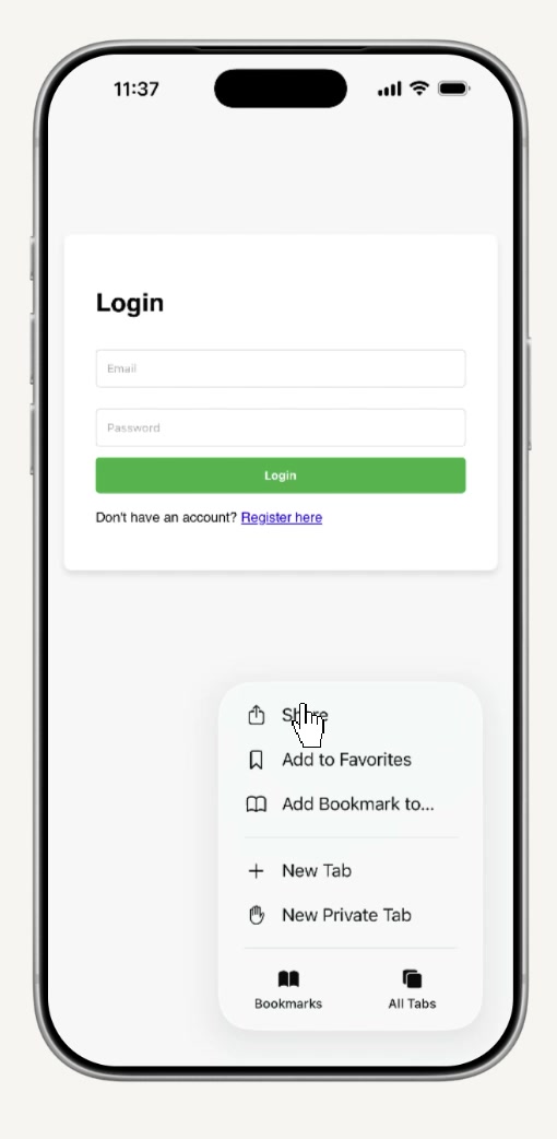 Tap Share